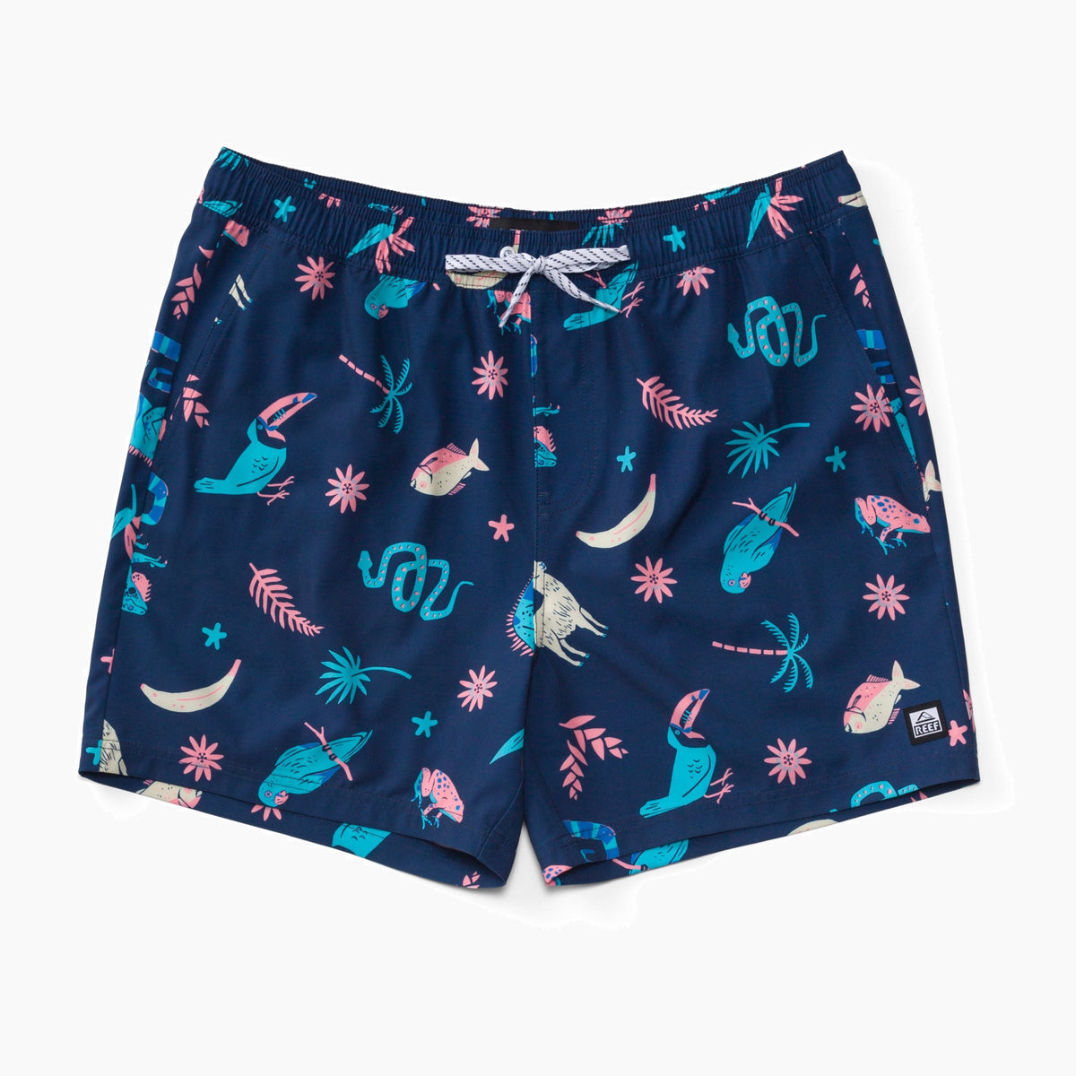 Myers Elastic Waist Short 16" - Insigna Blue