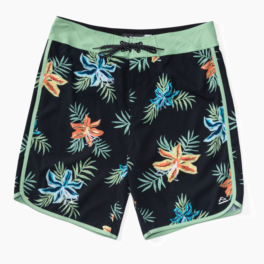 Robbie Boardshort 19" - Caviar