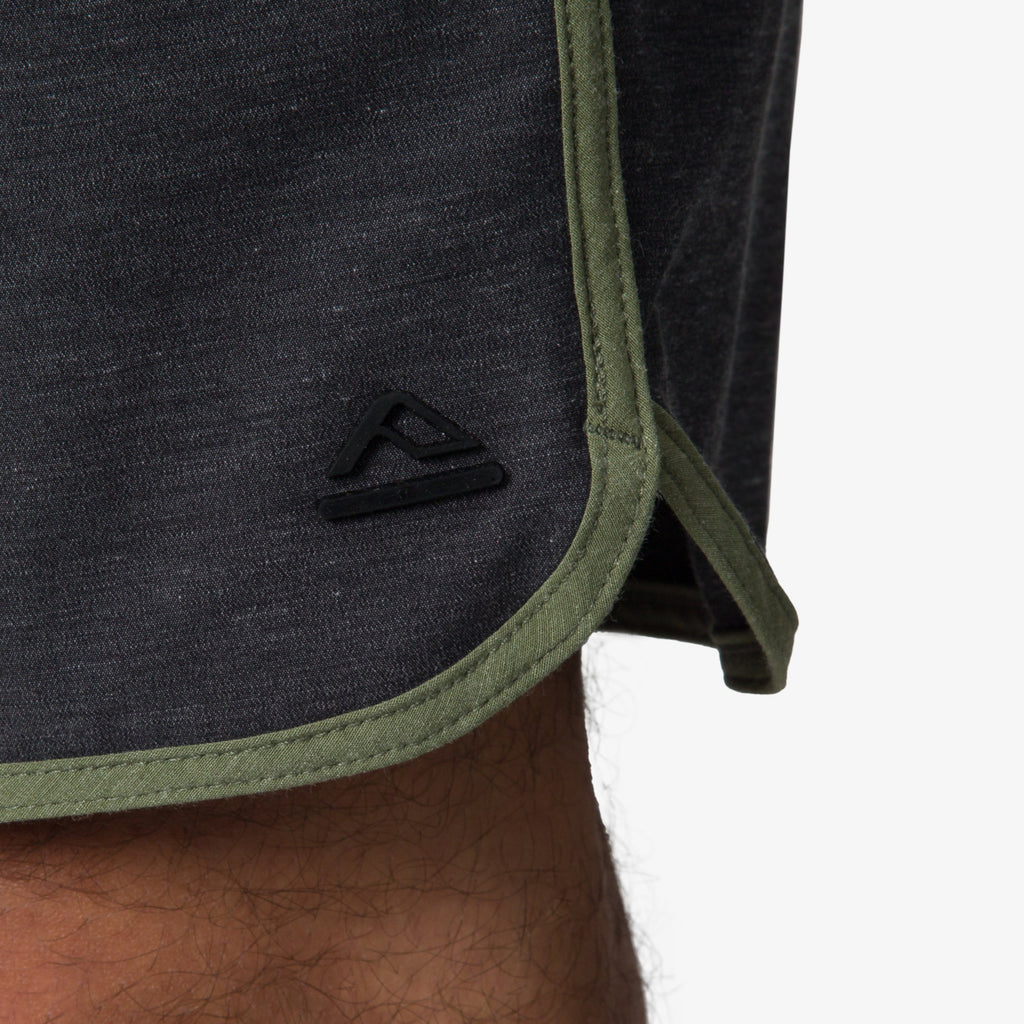 Gardner Boardshort 19" - Caviar - Down the Line 1 View