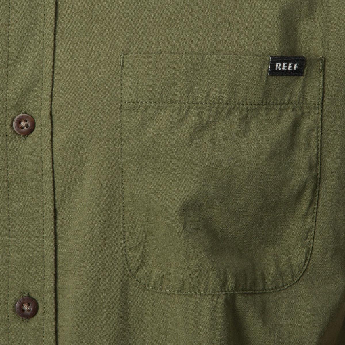 Collins Short Sleeve Shirt - Olivine - Down the Line 1 View