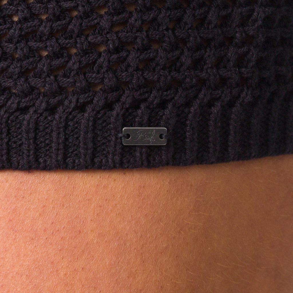 Mika Sweater Short - Caviar - Down the Line 1 View