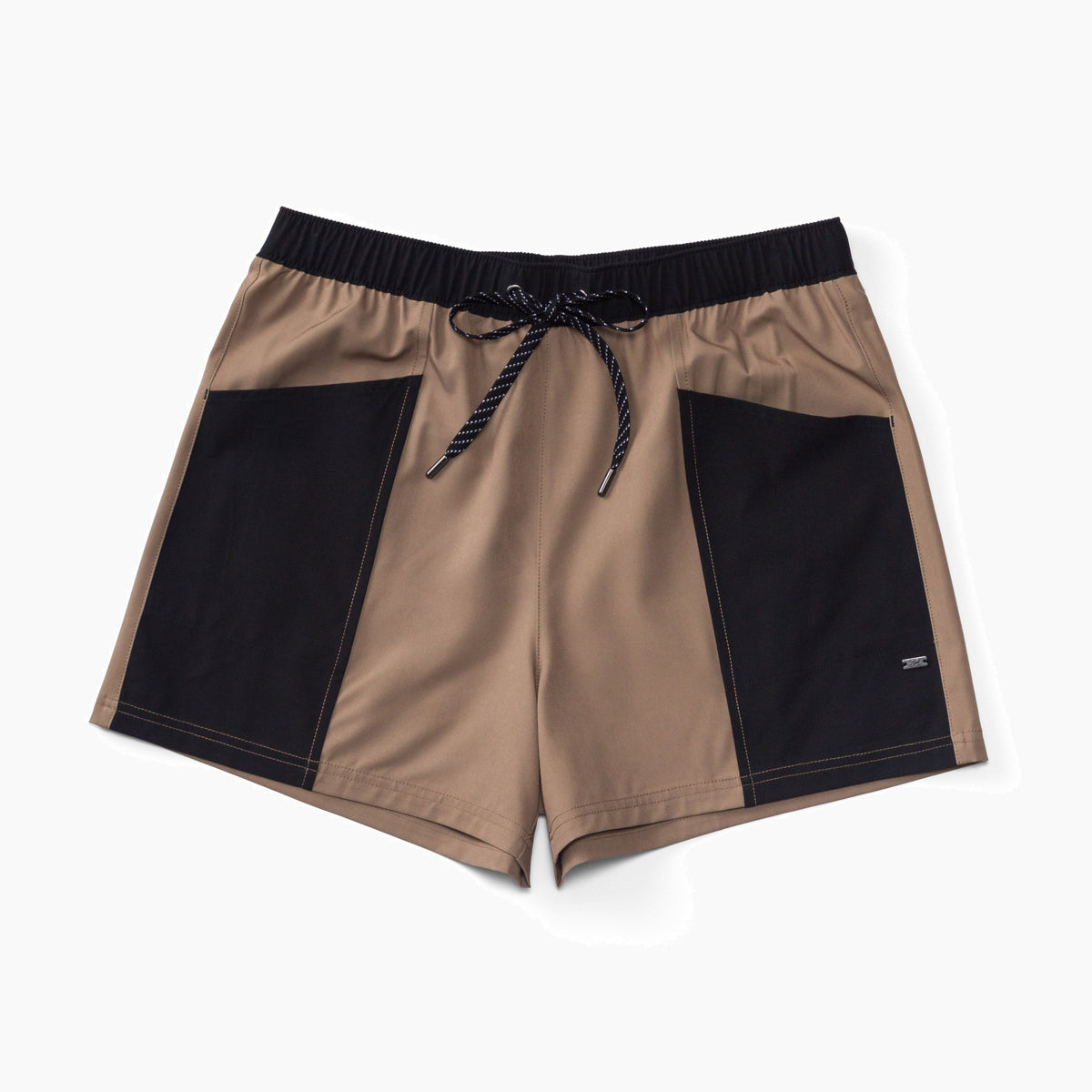Coast Elastic Waist Short - Lead Grey/Caviar