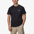 Tatted Short Sleeve T-Shirt - Caviar - Front View