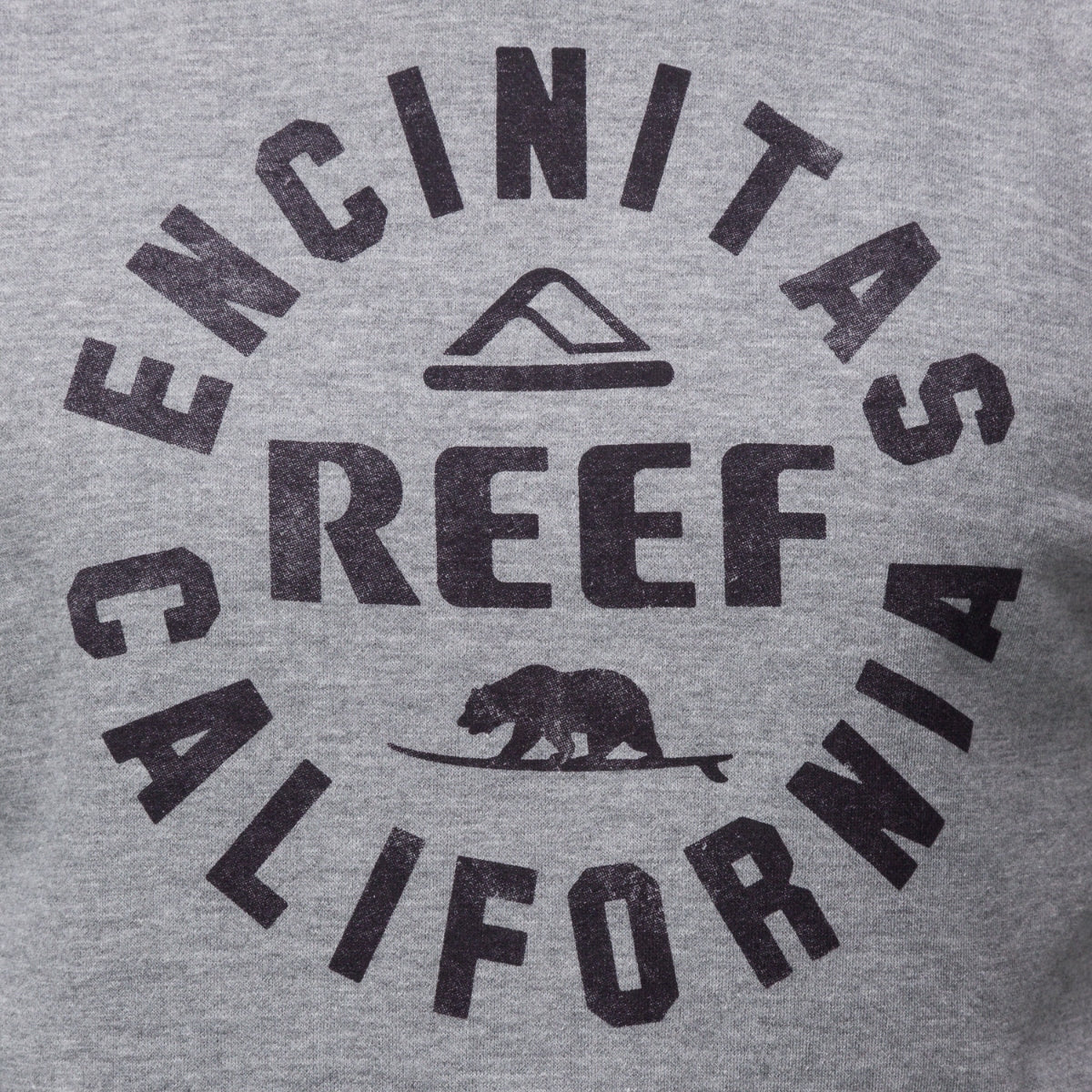 Rancho Hoodie - Carbon Heather - Down the Line 1 View