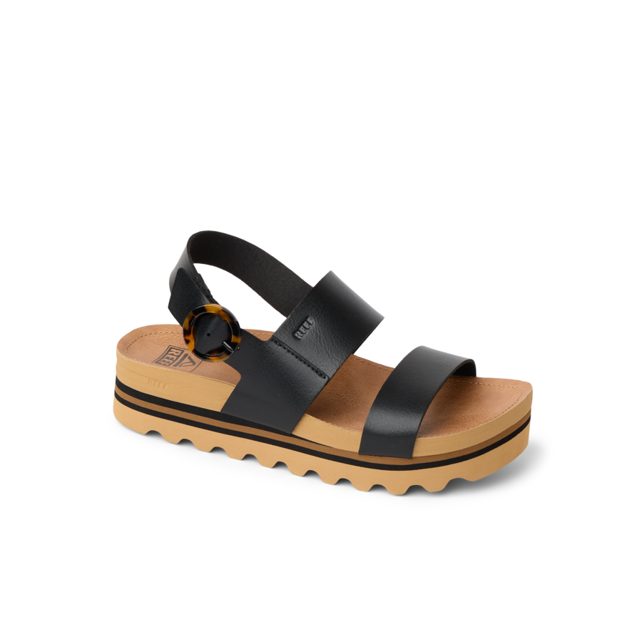 Vista Hi Buckle - Black/Tan - Main View