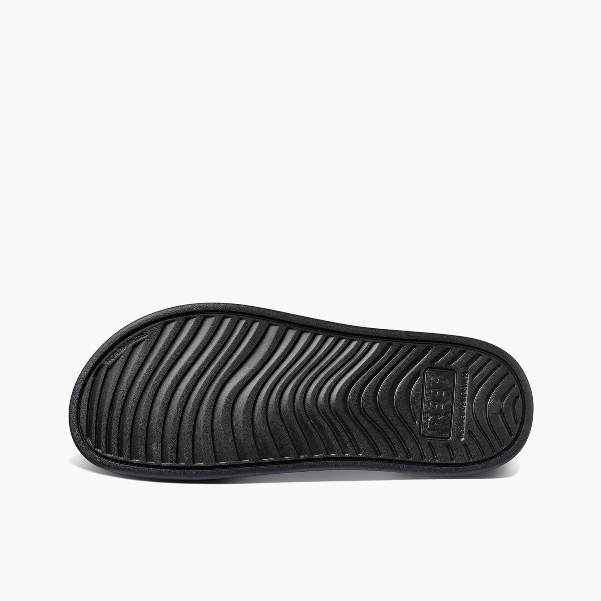 Oasis Slide - Black - Underside View