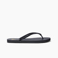 Reef Seaside - Black Glitter - Right Side View