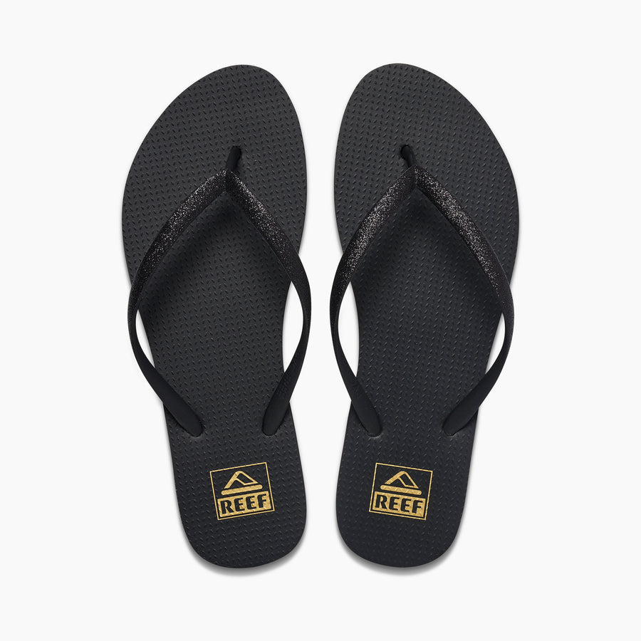 Reef Seaside - Black Glitter - Main View