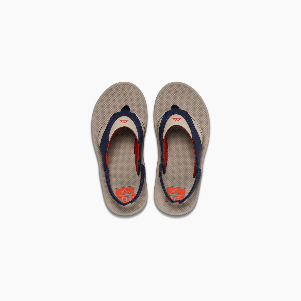 Little Fanning - Taupe/Navy - Top View