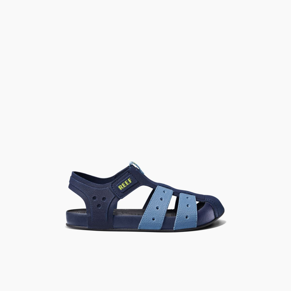 Kids Water Beachy - Grey/Ocean/Lime - Right Side View
