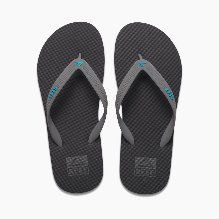 Reef Seaside - Grey/Aqua/Black - Top View