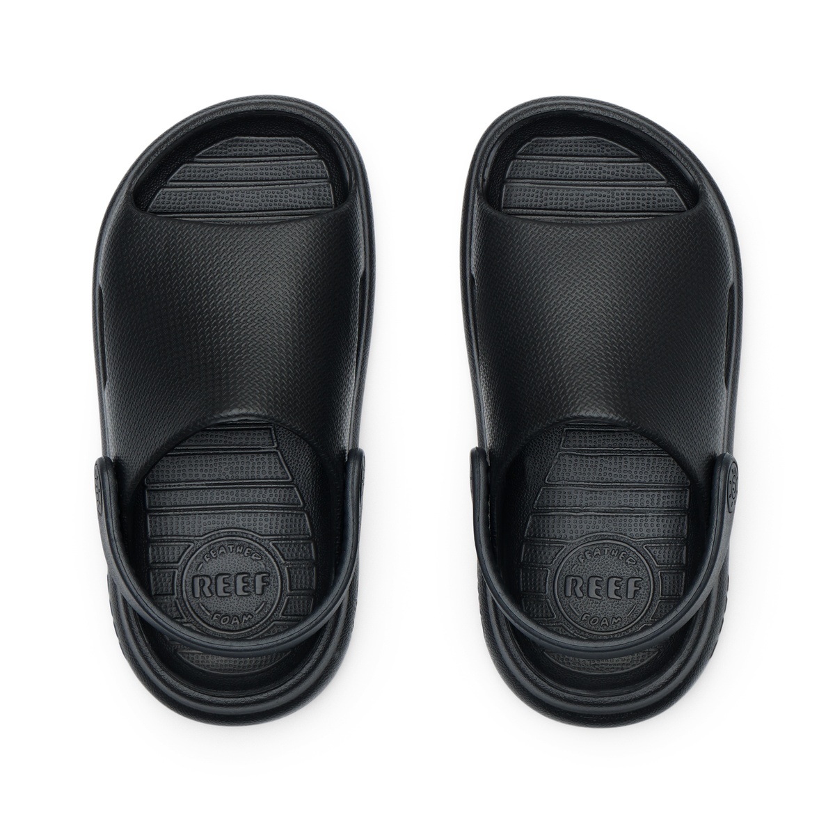 Little Rio Slide - Black - Top View