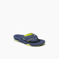 Kids Fanning - Lime/Navy - Main View