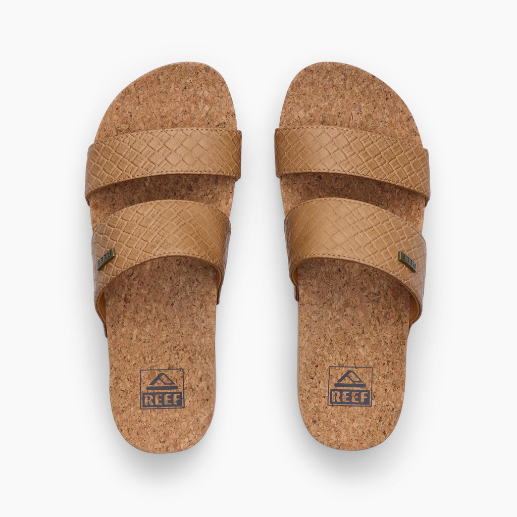Cushion Vista Hi - Tan Wicker - Top View