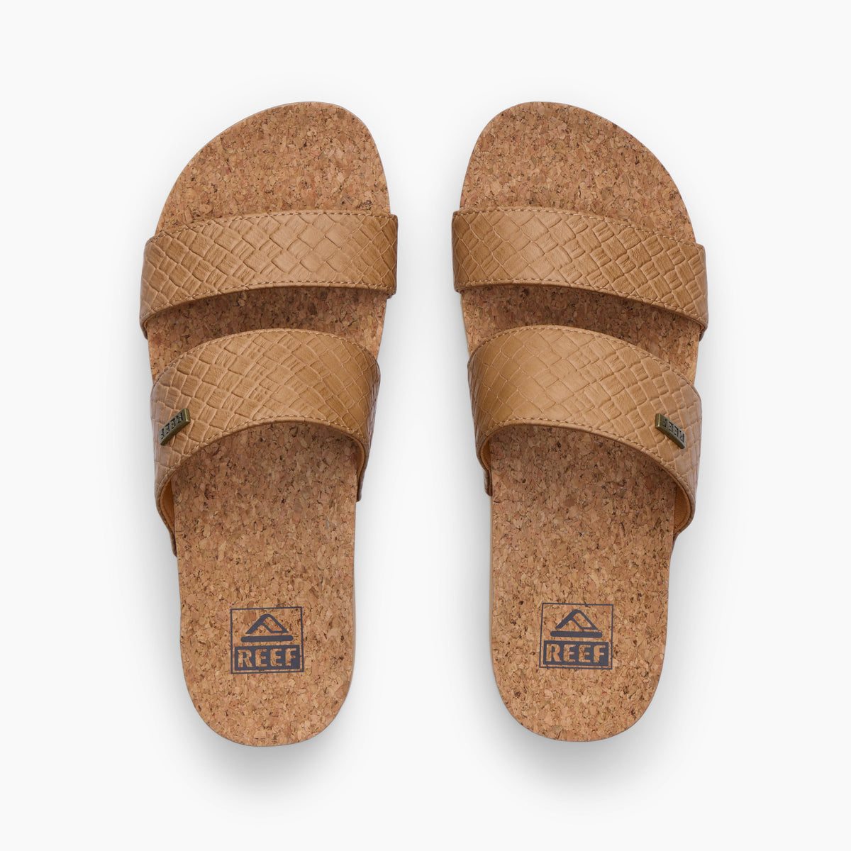 Cushion Vista Hi - Tan Wicker - Top View