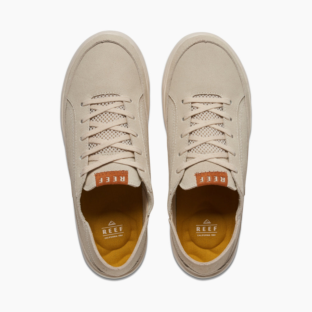 Neptune Suede - Birch/Brown Suede - Top View