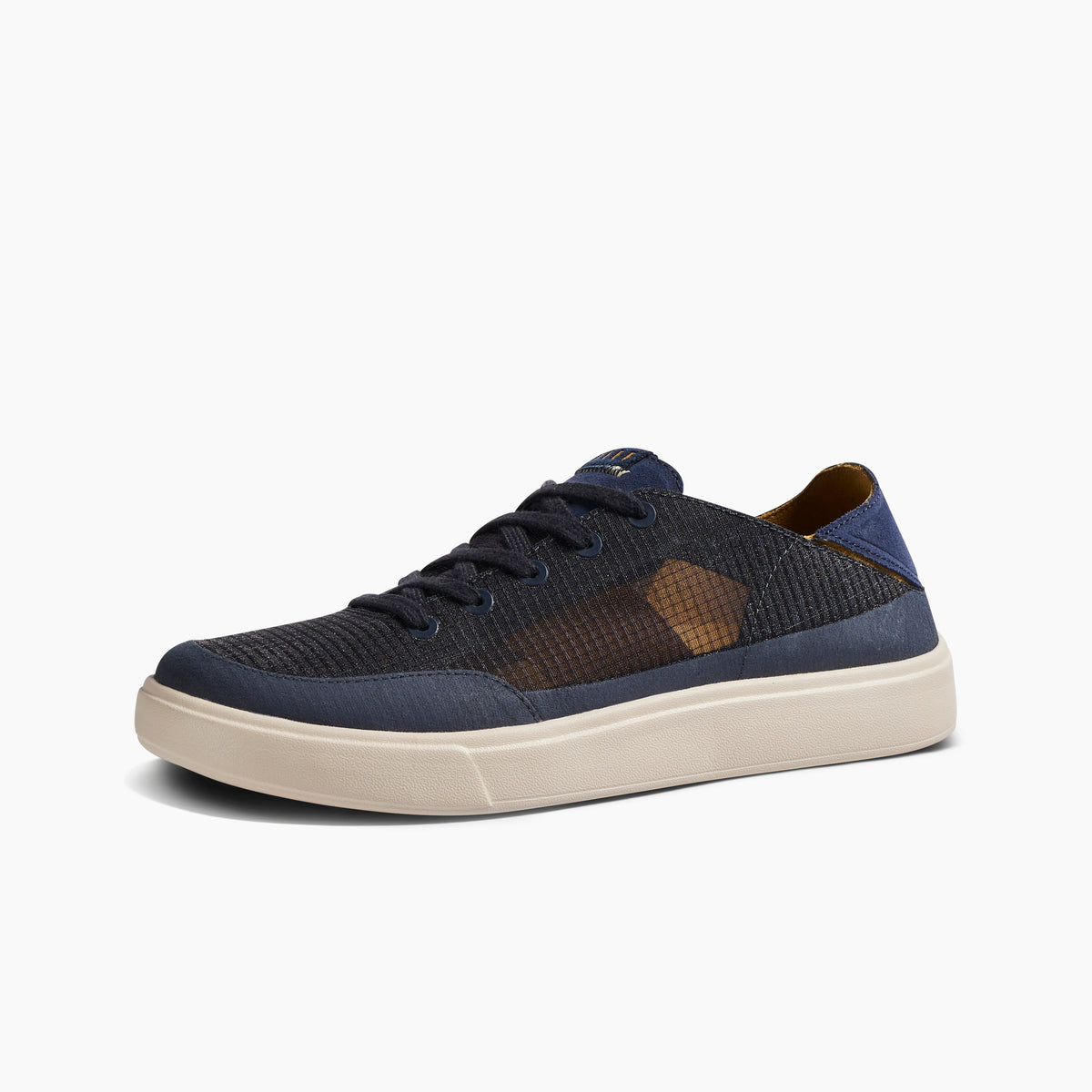 Swellsole Navigator - Navy/Honey - Left Side View