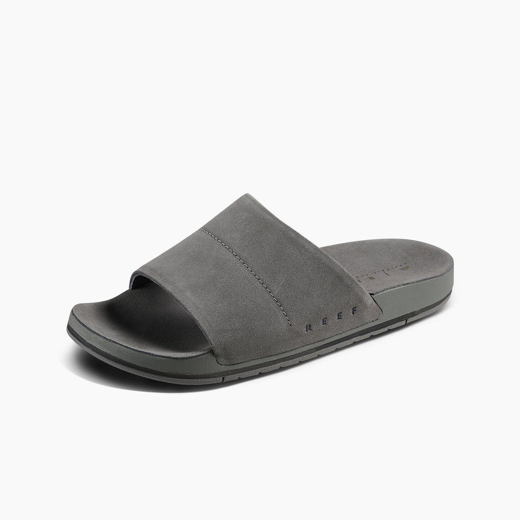 Ojai Slide - Grey - Left Side View