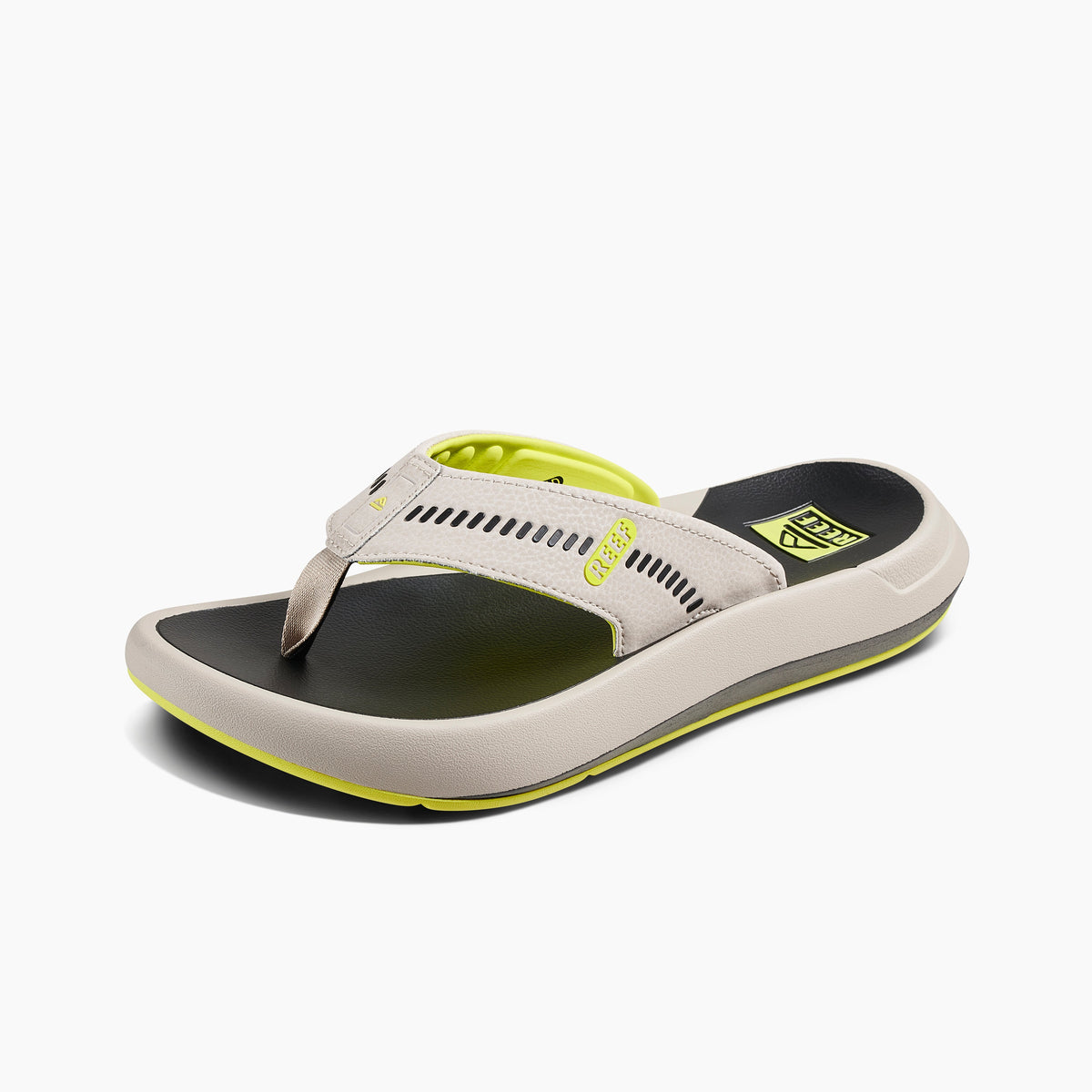 Cruiser - Grey/Lime - Left Side View