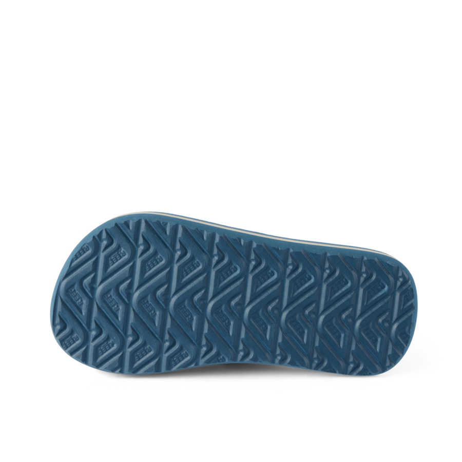Little Ahi - Blue/Tan Palm - Underside View