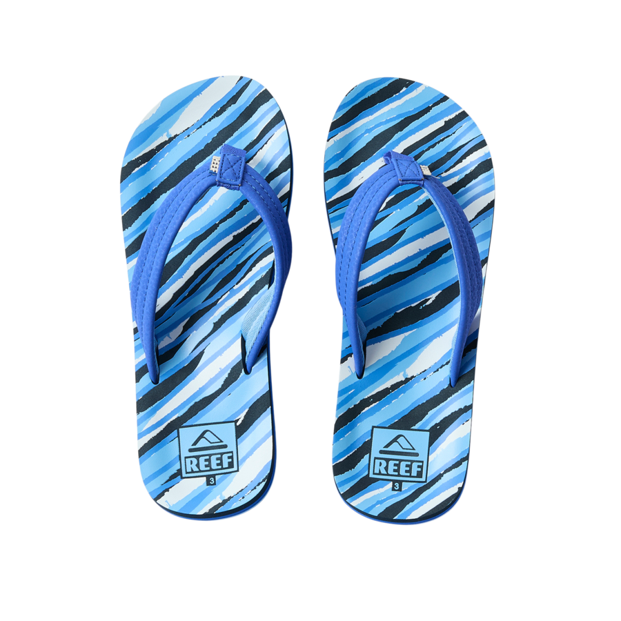 Kids Ahi - Royal Stripe - Top View