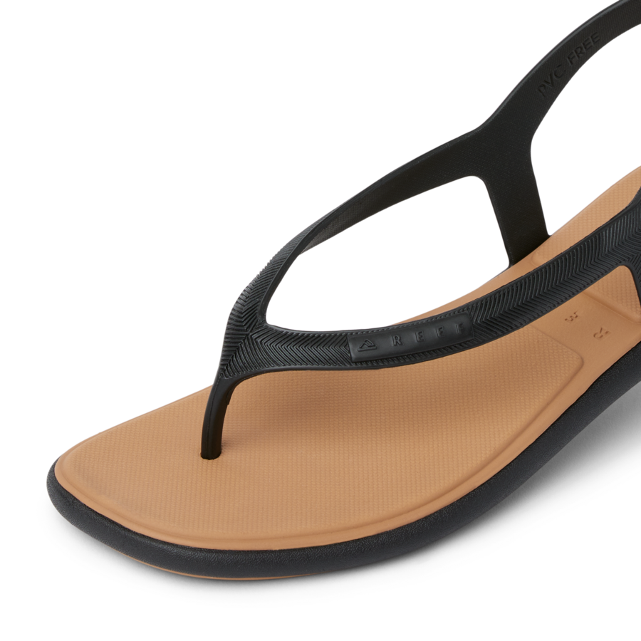 Water Willow Maya - Black/Tan - Down the Line 1 View