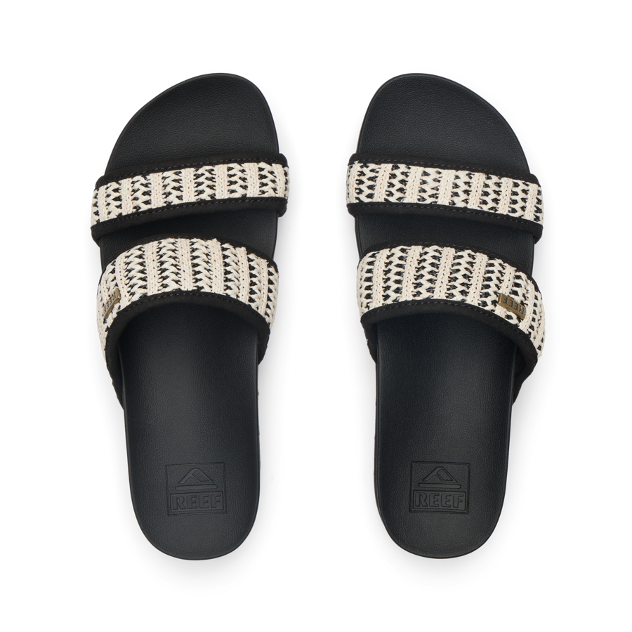 Cushion Vista Hi - Black/Vintage Woven - Top View