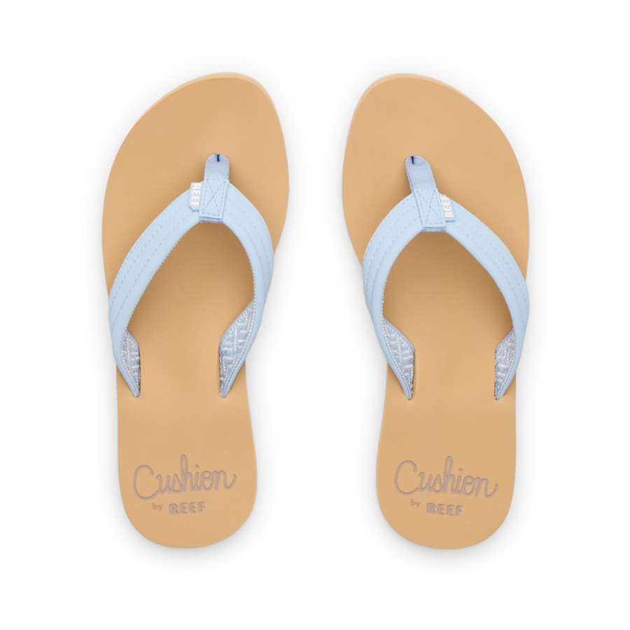 Reef Cushion Breeze - Dusty Blue - Top View