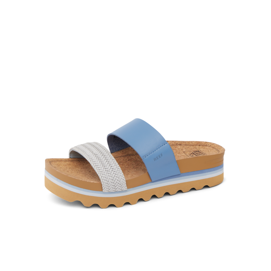 Cushion Vista Hi - Blue Duo Braid - Underside View