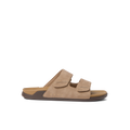 Phantom Tradewind tan sandal facing right with adjustable straps, cushioned footbed, and arch support for beach comfort