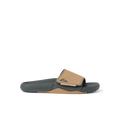Phantom Slab men's slide facing right, featuring water-friendly materials and anatomical arch support for beach comfort.