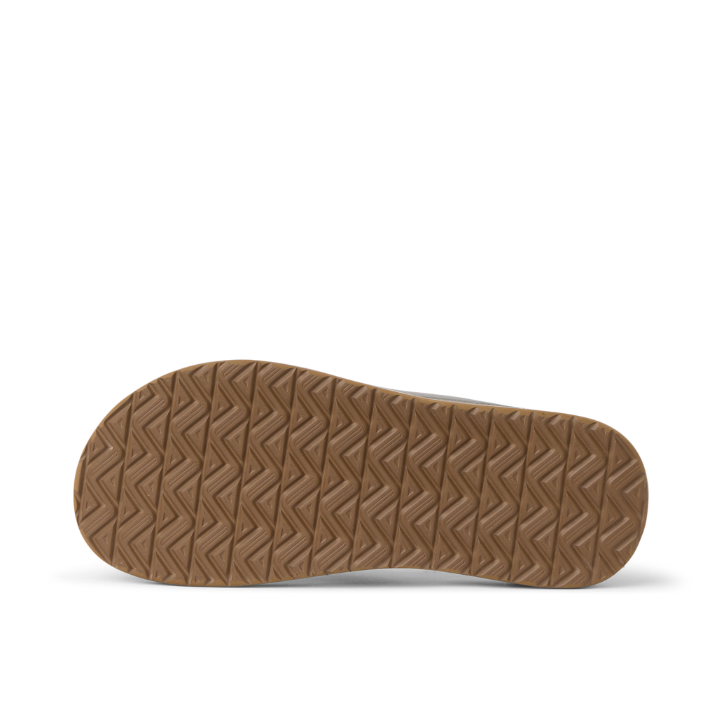 Bottom sole view of the Nox men's shoe showing durable, patterned outsole designed for comfort and beach use.