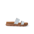 Vista Luxe Thea sandal for women facing right, close-up side view showing cushioned sole and dual straps