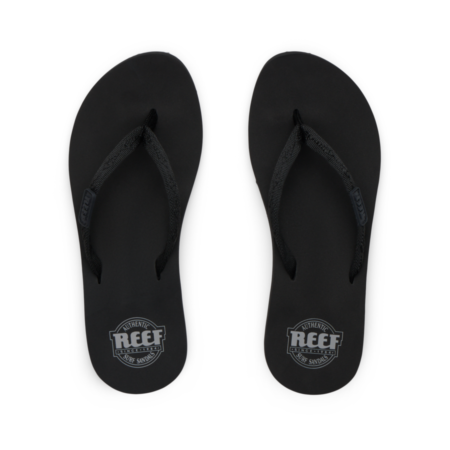 Ginger - Black/Black - Top View